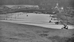 Horní část sjezdovky skiareálu Hlubočky