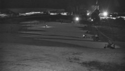 Horní část sjezdovky skiareálu Hlubočky