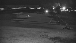 Horní část sjezdovky skiareálu Hlubočky