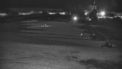 Horní část sjezdovky skiareálu Hlubočky