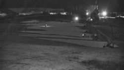 Horní část sjezdovky skiareálu Hlubočky