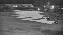 Horní část sjezdovky skiareálu Hlubočky