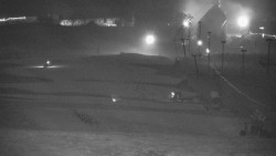 Horní část sjezdovky skiareálu Hlubočky