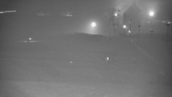 Horní část sjezdovky skiareálu Hlubočky