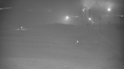 Horní část sjezdovky skiareálu Hlubočky