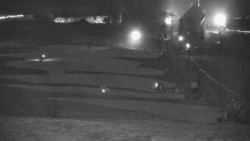 Horní část sjezdovky skiareálu Hlubočky