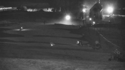 Horní část sjezdovky skiareálu Hlubočky