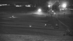 Horní část sjezdovky skiareálu Hlubočky