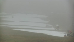 Horní část sjezdovky skiareálu Hlubočky