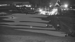 Horní část sjezdovky skiareálu Hlubočky