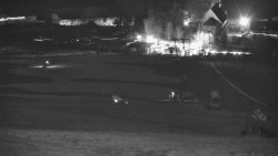 Horní část sjezdovky skiareálu Hlubočky