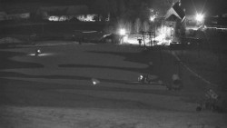 Horní část sjezdovky skiareálu Hlubočky