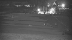 Horní část sjezdovky skiareálu Hlubočky