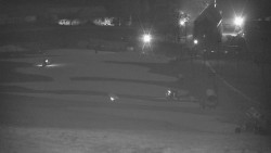 Horní část sjezdovky skiareálu Hlubočky