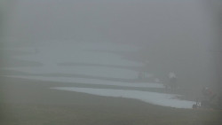 Horní část sjezdovky skiareálu Hlubočky