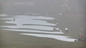 Skiareál Hlubočky - Horní část sjezdovky skiareálu Hlubočky - 7.12.2025 v 09:00 Skiareál Hlubočky - Horní část sjezdovky skiareálu Hlubočky - 7.12.2025 v 09:00