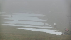 Horní část sjezdovky skiareálu Hlubočky