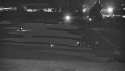 Horní část sjezdovky skiareálu Hlubočky