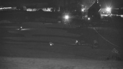 Horní část sjezdovky skiareálu Hlubočky