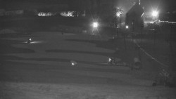 Horní část sjezdovky skiareálu Hlubočky