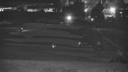 Horní část sjezdovky skiareálu Hlubočky