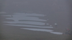 Horní část sjezdovky skiareálu Hlubočky