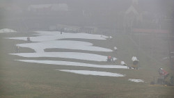 Horní část sjezdovky skiareálu Hlubočky