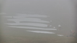 Horní část sjezdovky skiareálu Hlubočky