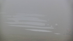 Horní část sjezdovky skiareálu Hlubočky