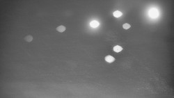 Horní část sjezdovky skiareálu Hlubočky