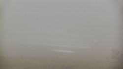 Horní část sjezdovky skiareálu Hlubočky