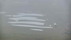 Horní část sjezdovky skiareálu Hlubočky