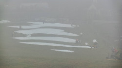 Horní část sjezdovky skiareálu Hlubočky