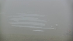 Horní část sjezdovky skiareálu Hlubočky