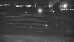 Horní část sjezdovky skiareálu Hlubočky