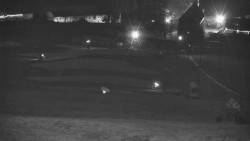 Horní část sjezdovky skiareálu Hlubočky