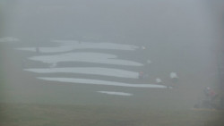 Horní část sjezdovky skiareálu Hlubočky