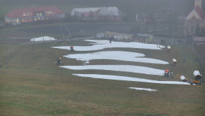 Skiareál Hlubočky - Horní část sjezdovky skiareálu Hlubočky - 15.12.2025 v 07:40 Skiareál Hlubočky - Horní část sjezdovky skiareálu Hlubočky - 15.12.2025 v 07:40