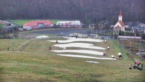 Skiareál Hlubočky - Horní část sjezdovky skiareálu Hlubočky - 15.12.2025 v 10:25 Skiareál Hlubočky - Horní část sjezdovky skiareálu Hlubočky - 15.12.2025 v 10:25