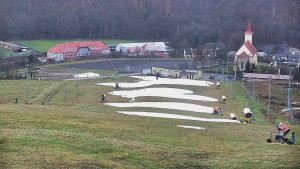 Skiareál Hlubočky - Horní část sjezdovky skiareálu Hlubočky - 15.12.2025 v 11:25 Skiareál Hlubočky - Horní část sjezdovky skiareálu Hlubočky - 15.12.2025 v 11:25