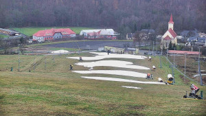 Skiareál Hlubočky - Horní část sjezdovky skiareálu Hlubočky - 15.12.2025 v 12:35 Skiareál Hlubočky - Horní část sjezdovky skiareálu Hlubočky - 15.12.2025 v 12:35