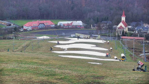 Skiareál Hlubočky - Horní část sjezdovky skiareálu Hlubočky - 15.12.2025 v 14:30 Skiareál Hlubočky - Horní část sjezdovky skiareálu Hlubočky - 15.12.2025 v 14:30