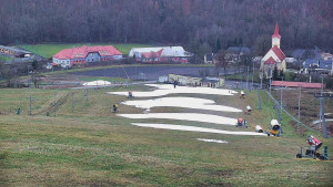 Skiareál Hlubočky - Horní část sjezdovky skiareálu Hlubočky - 15.12.2025 v 14:50 Skiareál Hlubočky - Horní část sjezdovky skiareálu Hlubočky - 15.12.2025 v 14:50