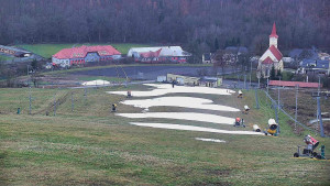 Skiareál Hlubočky - Horní část sjezdovky skiareálu Hlubočky - 15.12.2025 v 15:00 Skiareál Hlubočky - Horní část sjezdovky skiareálu Hlubočky - 15.12.2025 v 15:00