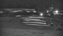 Horní část sjezdovky skiareálu Hlubočky