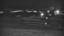 Horní část sjezdovky skiareálu Hlubočky