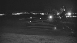 Horní část sjezdovky skiareálu Hlubočky