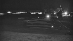 Horní část sjezdovky skiareálu Hlubočky