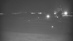 Horní část sjezdovky skiareálu Hlubočky