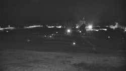 Horní část sjezdovky skiareálu Hlubočky